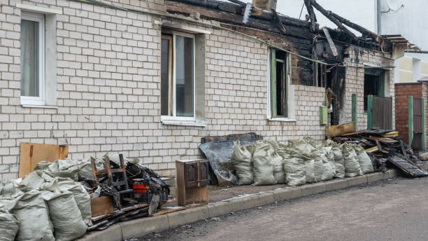 Professional Smoke Damage Removal technician working in Berlin, MD